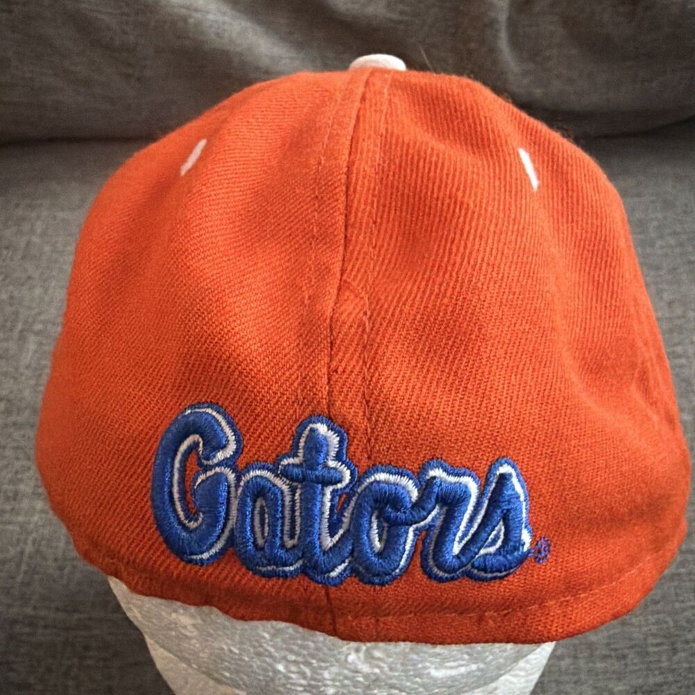 New Era Consealer Florida Gators NCAA Fitted Hat Orange Size 7 Cap - Picture 2 of 5
